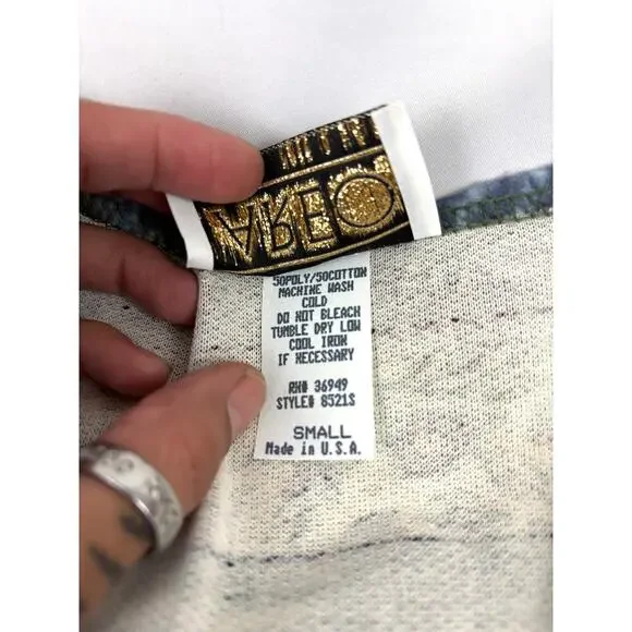 Vintage Southwestern Vest Womens USA Made Button Up Aero 1990s‎ Small Fringe - Picture 8 of 10